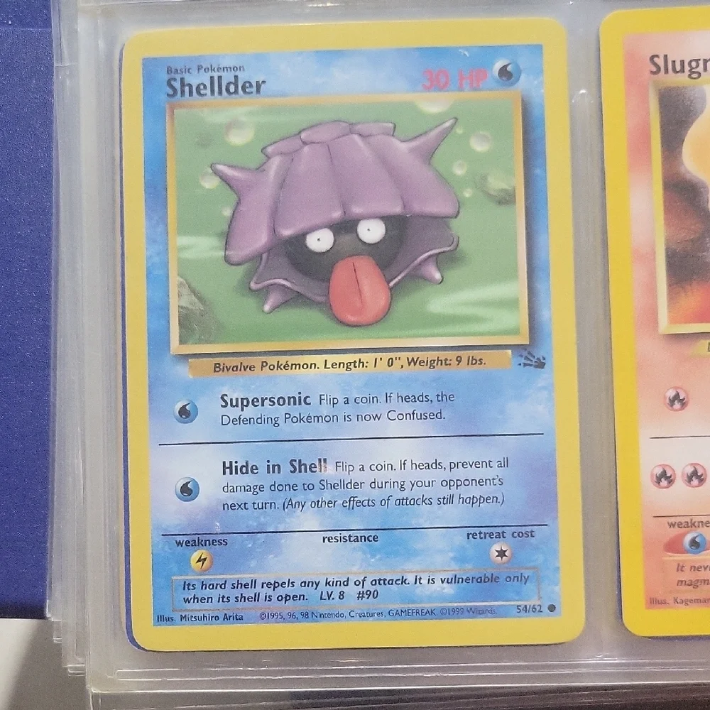 Pokemon Card Shellder - Picture 1 of 1